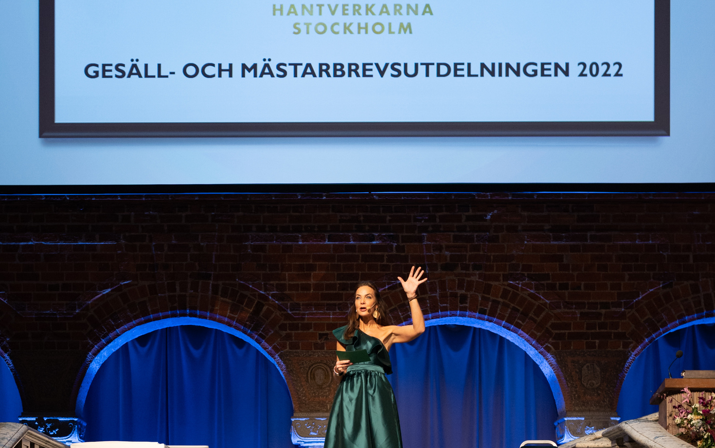 Gesäll- och Mästarbrevsutdelning den 1 november i Stockholm Stadshus