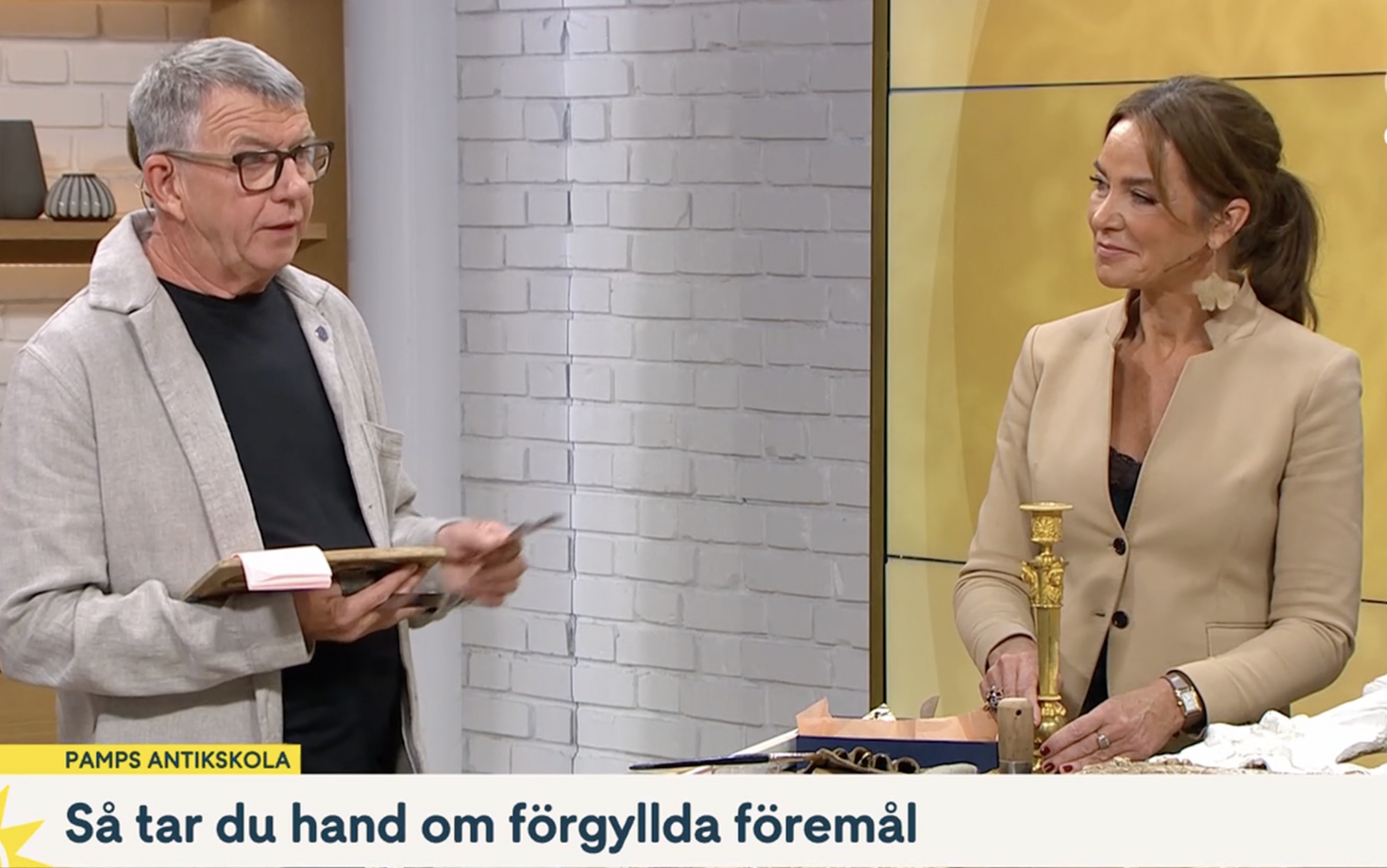 Per Larsson sätter guldkant på hantverkarhöst i TV4
