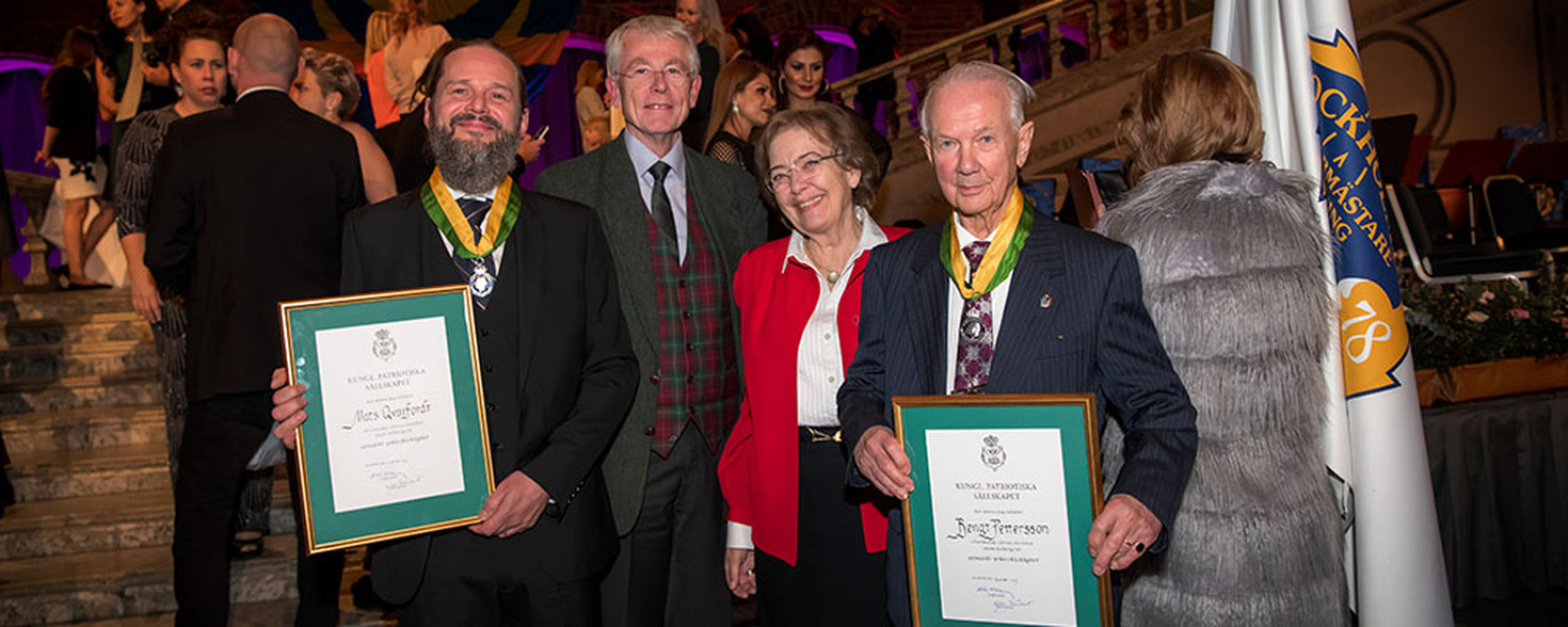 Kulturvårdande hantverkare fick medalj för utmärkt yrkesskicklighet