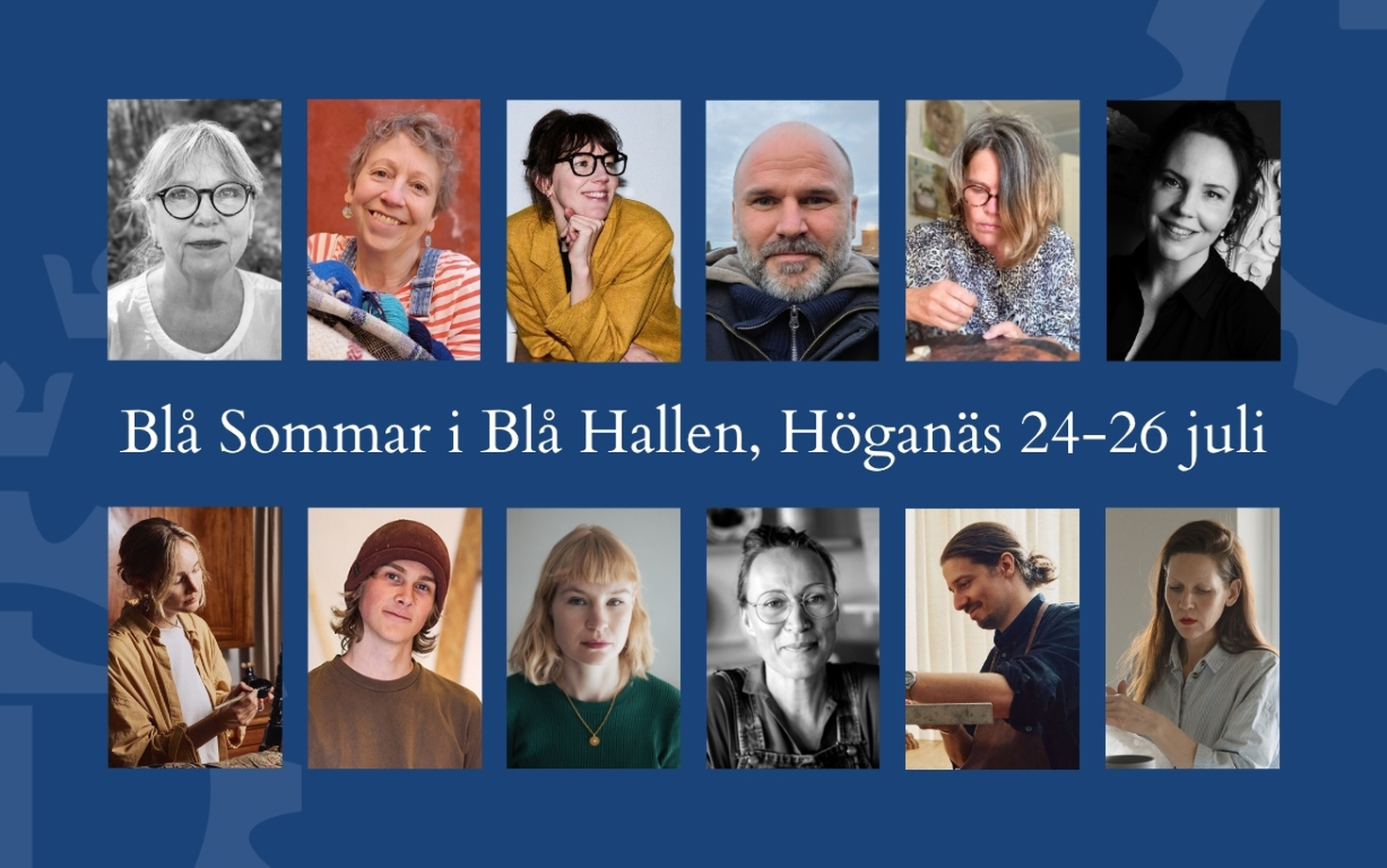 Blå Sommar 2026: Här är medlemmarna som ställer ut