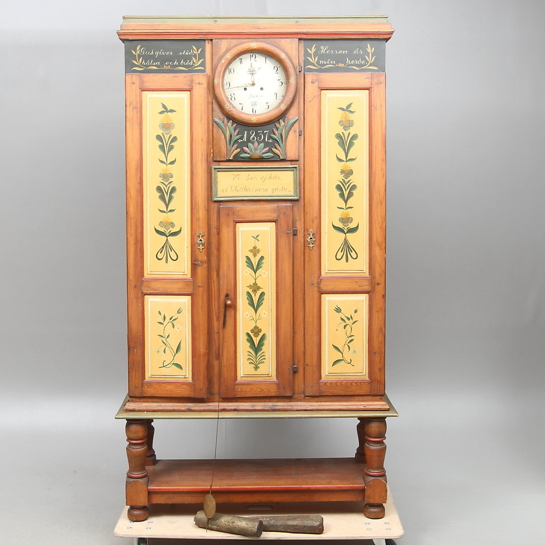 Klockskåp i allmoge fr nätet