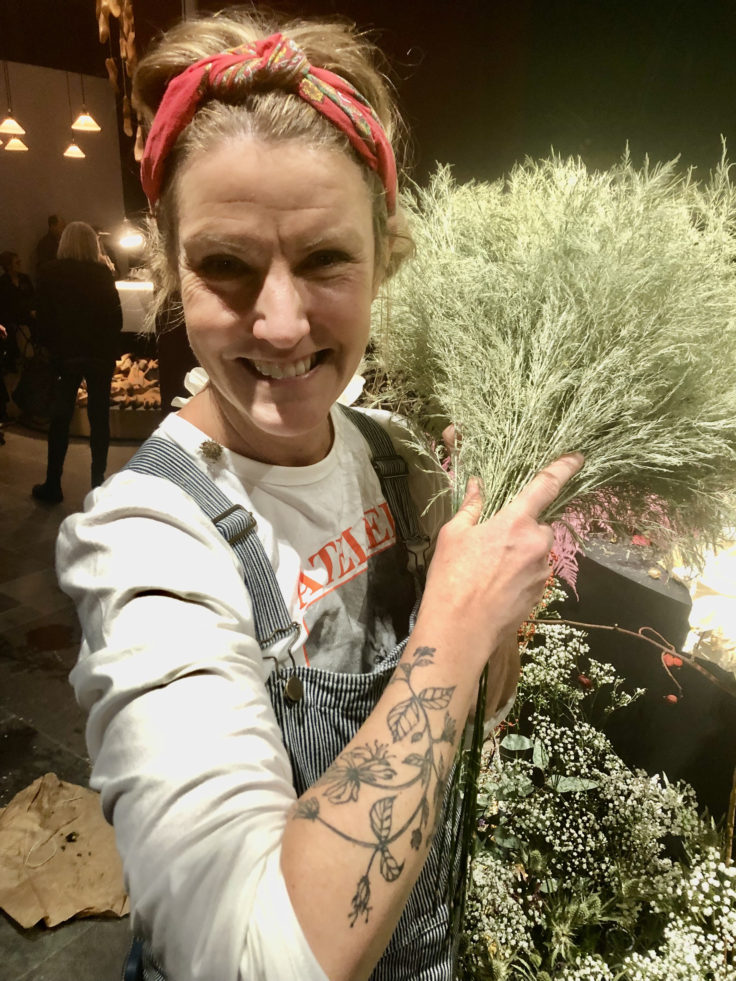 Jill Windahl valde att bli florist i eget företag tillsammans med sin vän Johanna Larsson.